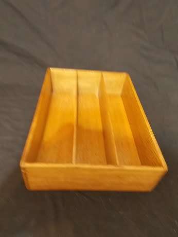 Wooden Cutlery Box