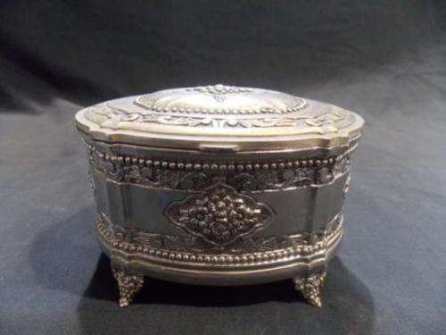Silver Plated Ring Box