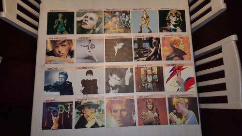 David Bowie Lifetimes 7" singles collection - complete!