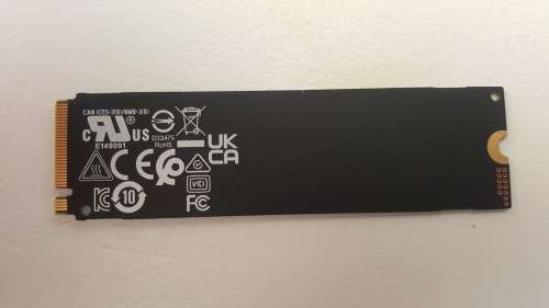 Samsung 512GB NVMe SSD Model MZ-VLQ5120