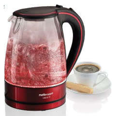 MELLERWARE GLASS KETTLE 1.7 LITRES