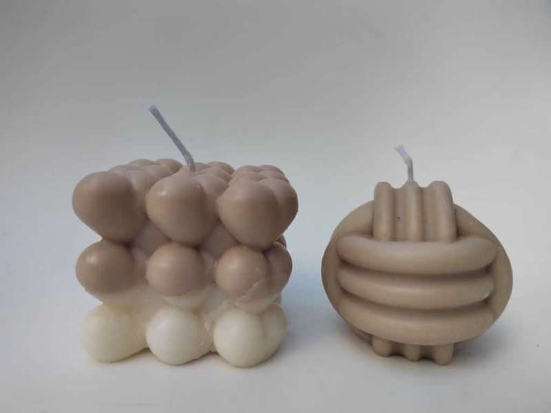 Love Me Knot - Heart Bubble Scented Candle Combo