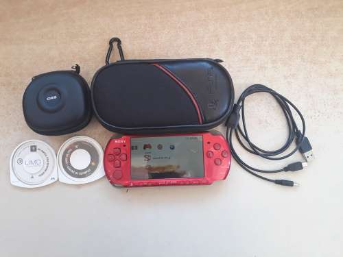 Sony PSP 3000 Slim + 8g memory card And Games