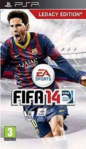 PSP FIFA 14 in fair condition