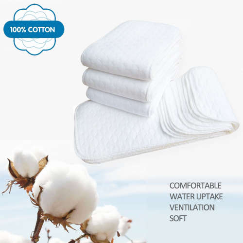 Cloth daiper/nappy cotton liner (set of 5)