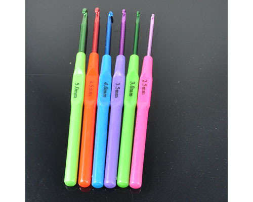 Crochet hooks - 6 pce