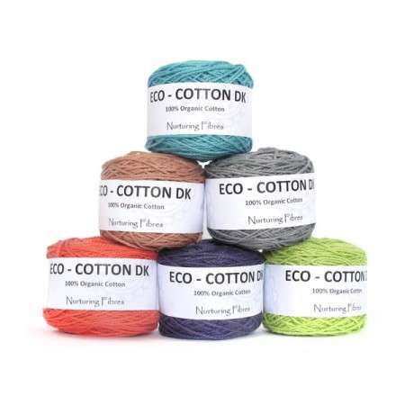 Dk Eco Cotton - 10 balls - MIXED COLOURS