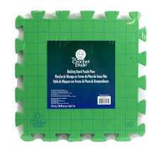 Boye Crochet Dude Blocking Board with Grids and Logo