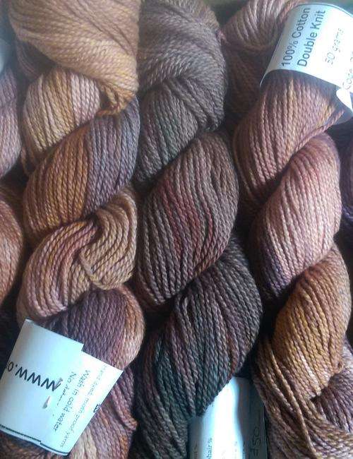 Yarn 100% Bamboo - Brown shades