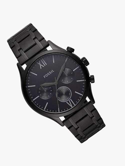 Fossil 44MM Black Fenmore Watch