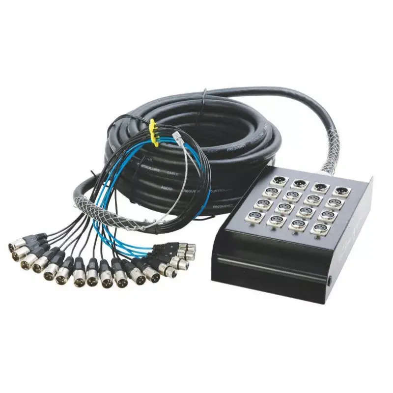 Untested In Line Audio Snake Box: 12 Channels