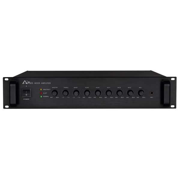AP-60 Mixer Amplifier 60W 100V Pre Mixer Adjustable Volume 4 Zones