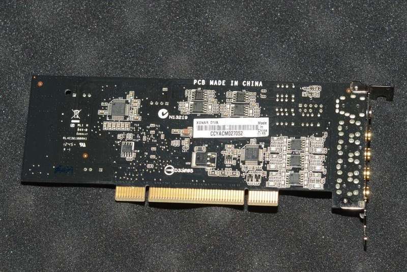 ASUS Xonar D1 7.1 Surround-Soundkarte PCI