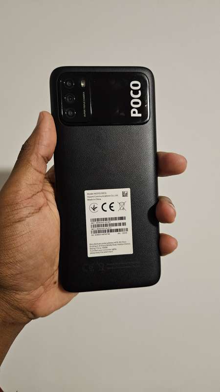 Xiaomi POCO M3 Smartphone 6.53 Inch 1080P FHD, 4GB+128GB Mobile Phone Power Black