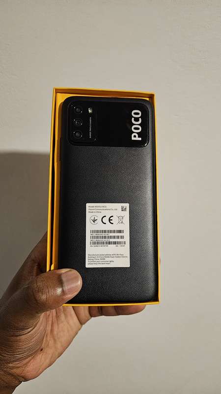 Xiaomi POCO M3 Smartphone 6.53 Inch 1080P FHD, 4GB+128GB Mobile Phone Power Black