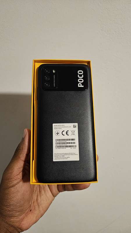 Xiaomi POCO M3 Smartphone 6.53 Inch 1080P FHD, 4GB+128GB Mobile Phone Power Black
