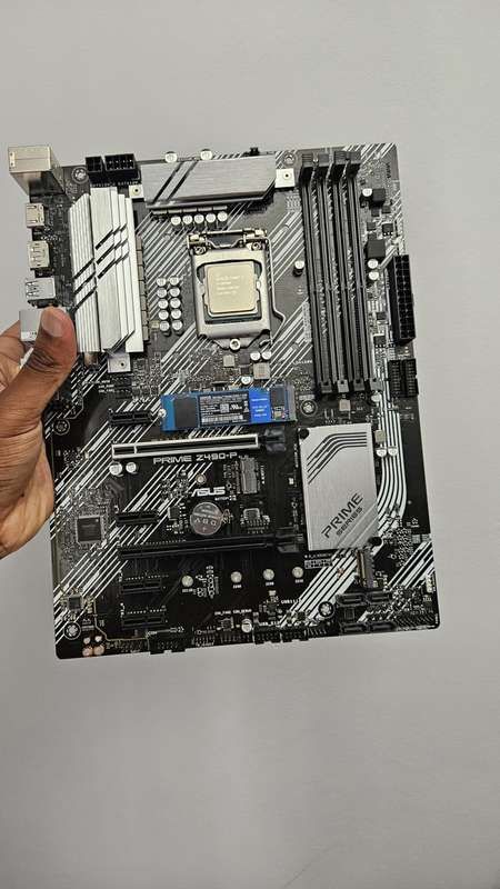 10th gen Lga1200 Combo Asus PRIME Z490-P + Intel® Core i7-10700T Processor + Case + Accessories