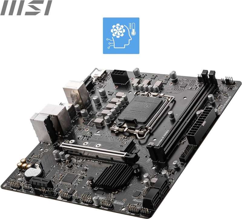 MSI PRO H610M E DDR4 Intel 1700 mATX Motherboard MSI LGA1700 H610M E PRO DDR4 Motherboard
