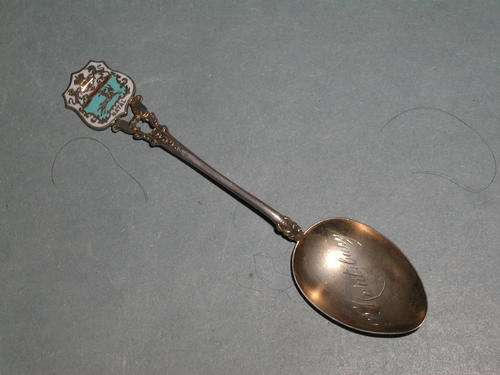 Pietermaritzburg Crested hallmarked spoon