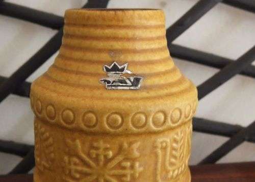 Rare vintage Bay pottery vase