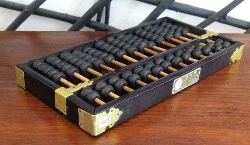 Vintage Chinese abacus
