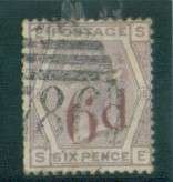 SG 159 6d 0n 6d Lilac Fine Used