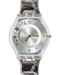 Brand New Swatch Ladies' Climber Flowery Skin Watch SFK300G