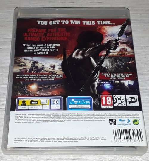 RAMBO: THE VIDEOGAME - PS3