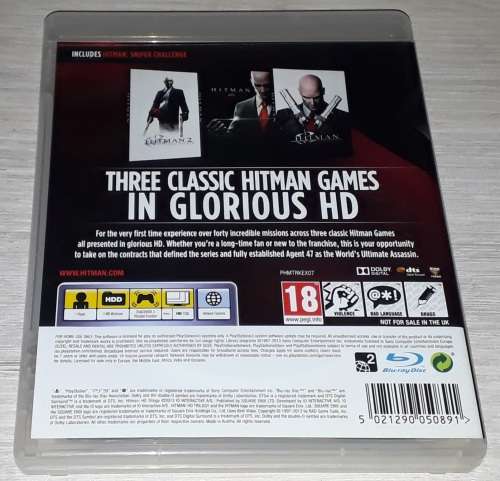 Hitman Trilogy Classics HD - PS3