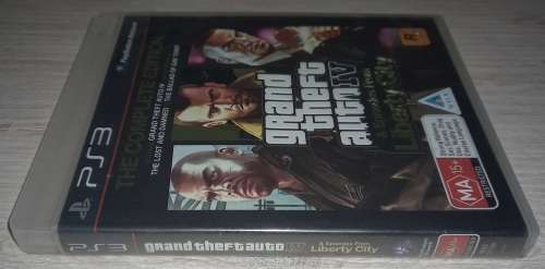 GTA IV Complete Edition (GTA IV + Ballad of Gay Tony + The Lost and Damned) - PS3
