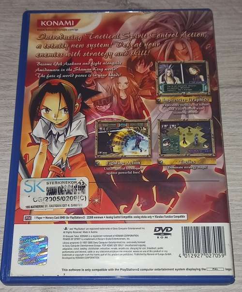 Shaman King Power Of Spirits - PS2