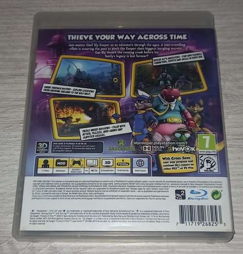 Sly Cooper Thieves In Time - PS3