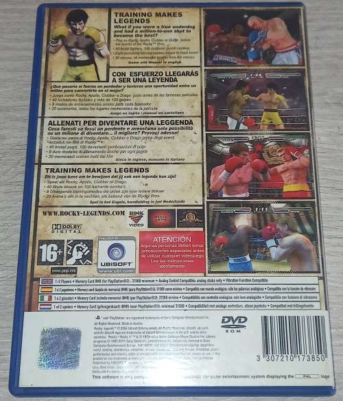 Rocky Legends - PS2