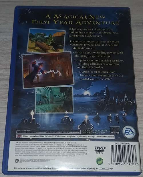Harry Potter Philosopher Stone - PS2