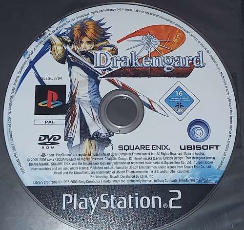 Drakengard 2 Disc - PS2