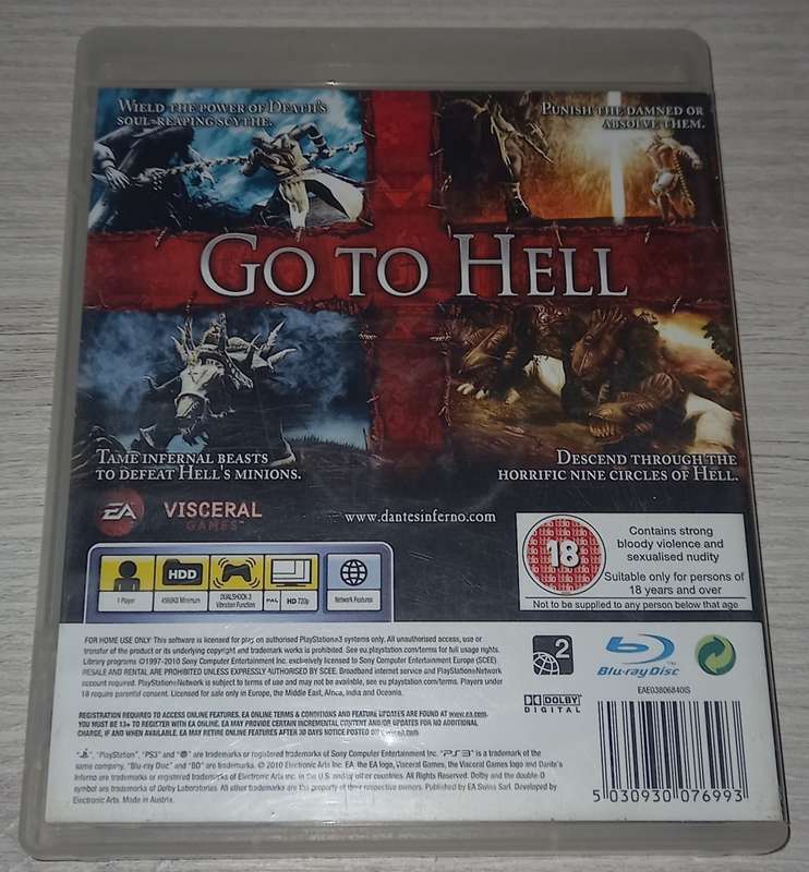 Dante Inferno - PS3