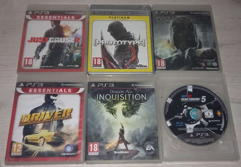 6xPS3 Games