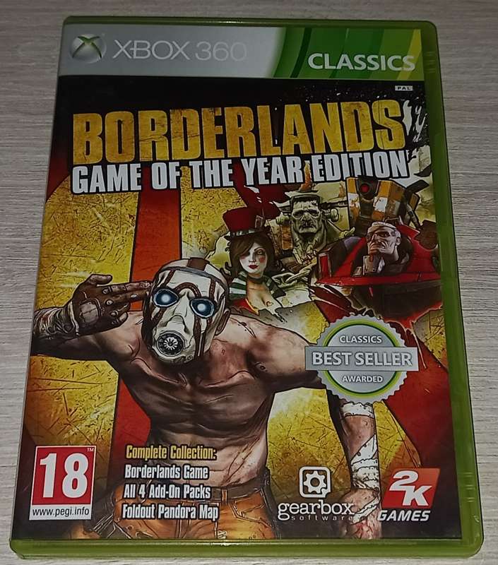 Borderlands GOTY Edition - XBOX 360