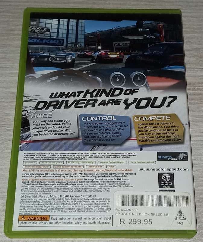 Need For Speed Shift - XBOX 360