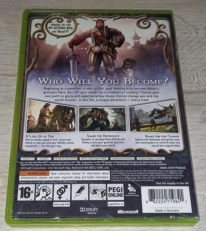 Fable 2 II - XBOX 360