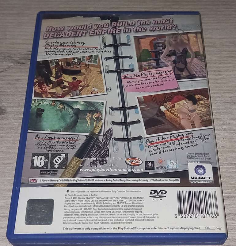 PLAYBOY The Mansion - PS2