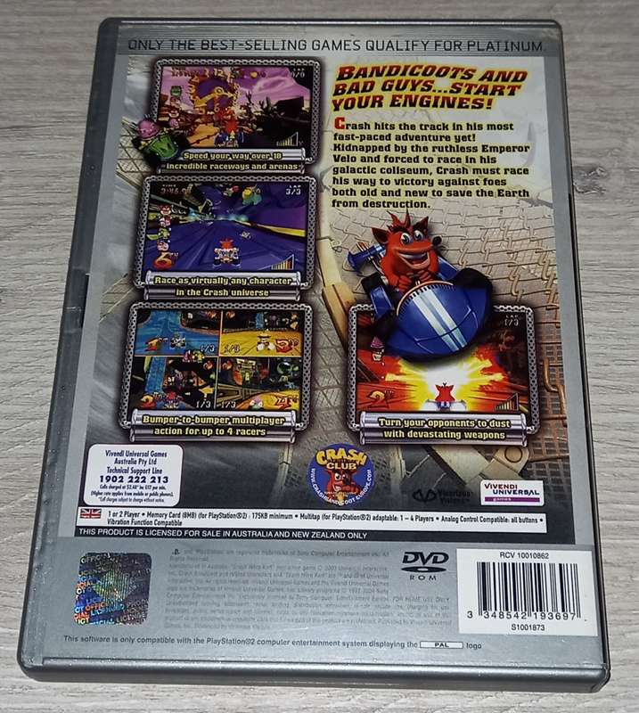 Crash Nitro Kart - PS2