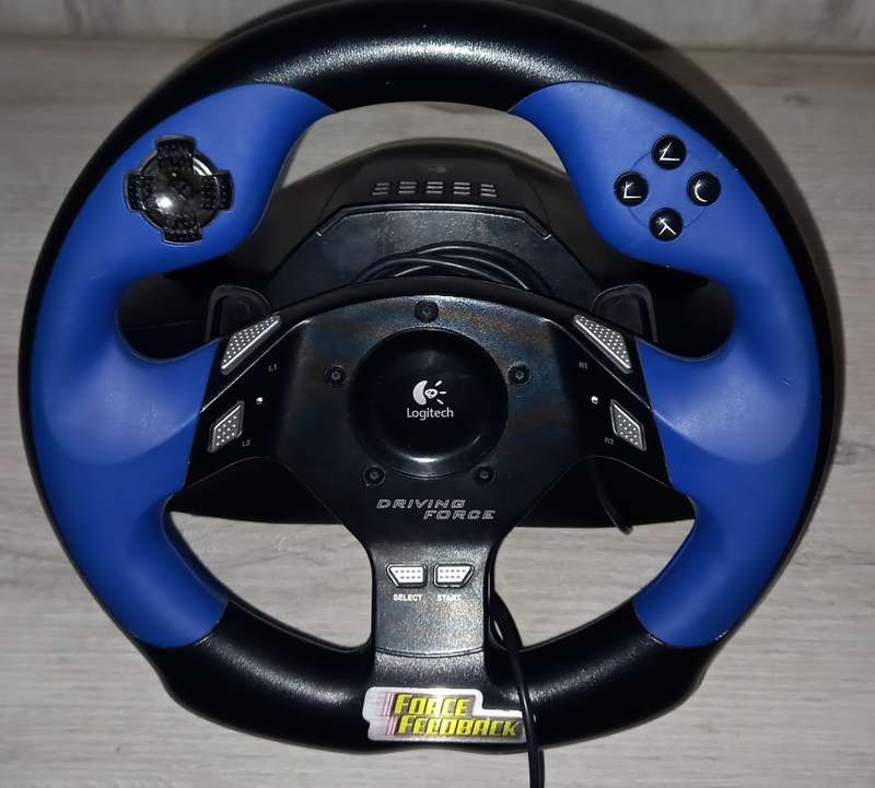 Logitech Driving Force Feedback Steering Wheel *Please Read*