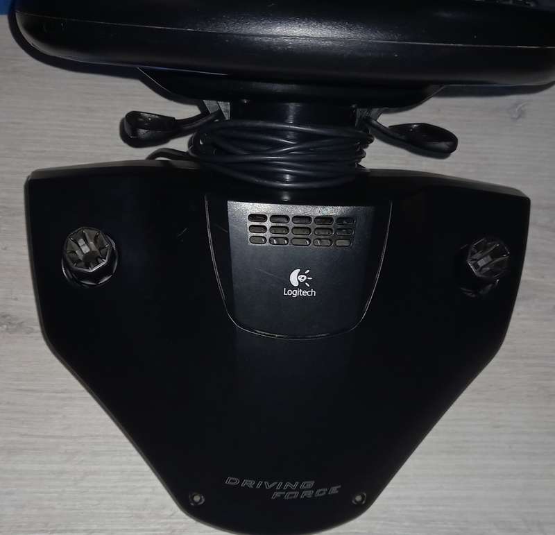 Logitech Driving Force Feedback Steering Wheel *Please Read*