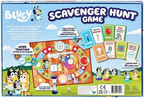 Bluey Scavenger Hunt Game