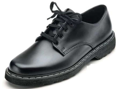 Buccaneer Boy`s Genuine Leather School Shoes (SIZES UK 6-10)