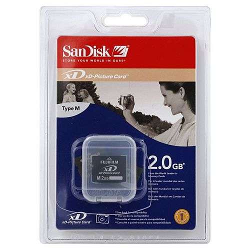 2.0 Gb xD Type M Memory Card -  Suitable for Fuji Finepix S5100 on auction now