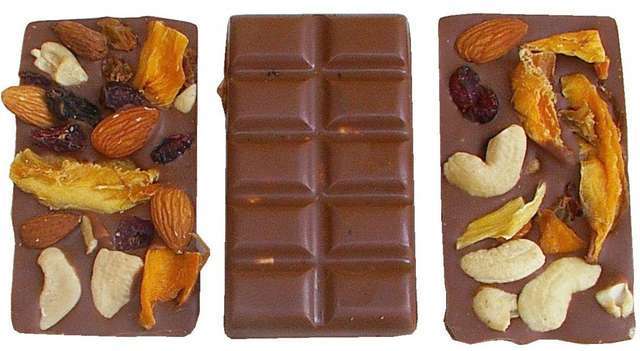 HEALTHY FRUIT AND NUT BELGIAN DIABETIC CHOCOLATES