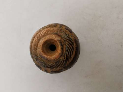 Hetian jade beads from ancient China