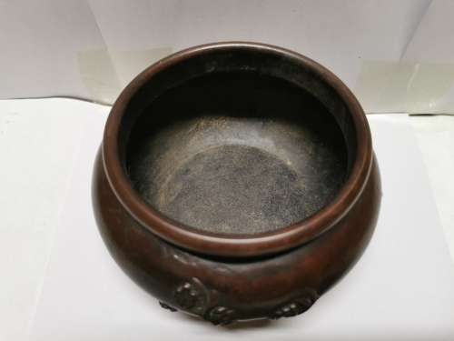 Chinese antique copper censer